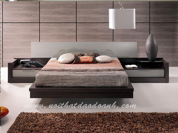 Giường ngủ gỗ công nghiệp mang đến cho bạn cảm giác thoải mái 