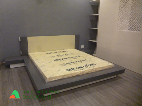 Giường ngủ gỗ công nghiệp GNDD30