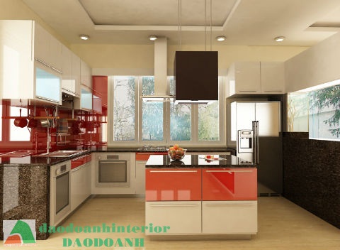 Tủ bếp Acrylic TBDD1505B