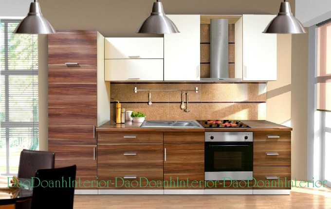 Tủ bếp Laminat cao cấp TBLN1601
