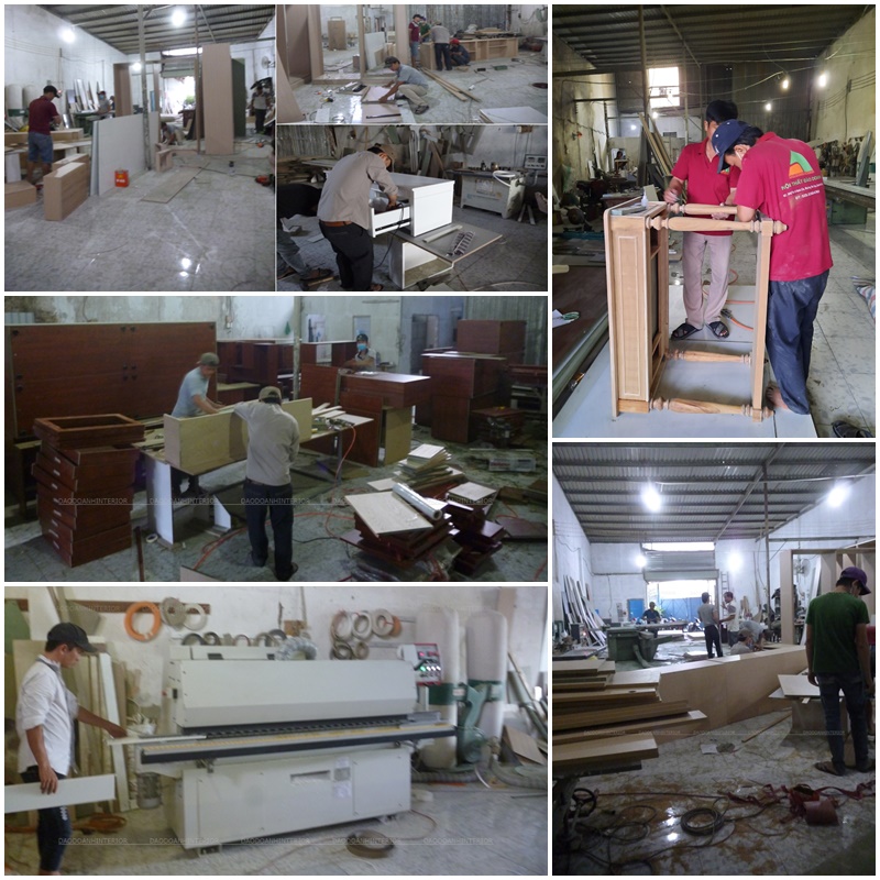 Xưởng sản xuất đồ gỗ nội thất Đào Doanh