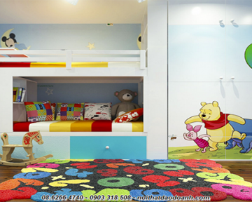 Một số phong cách thiết kế nội thất phòng ngủ trẻ em
